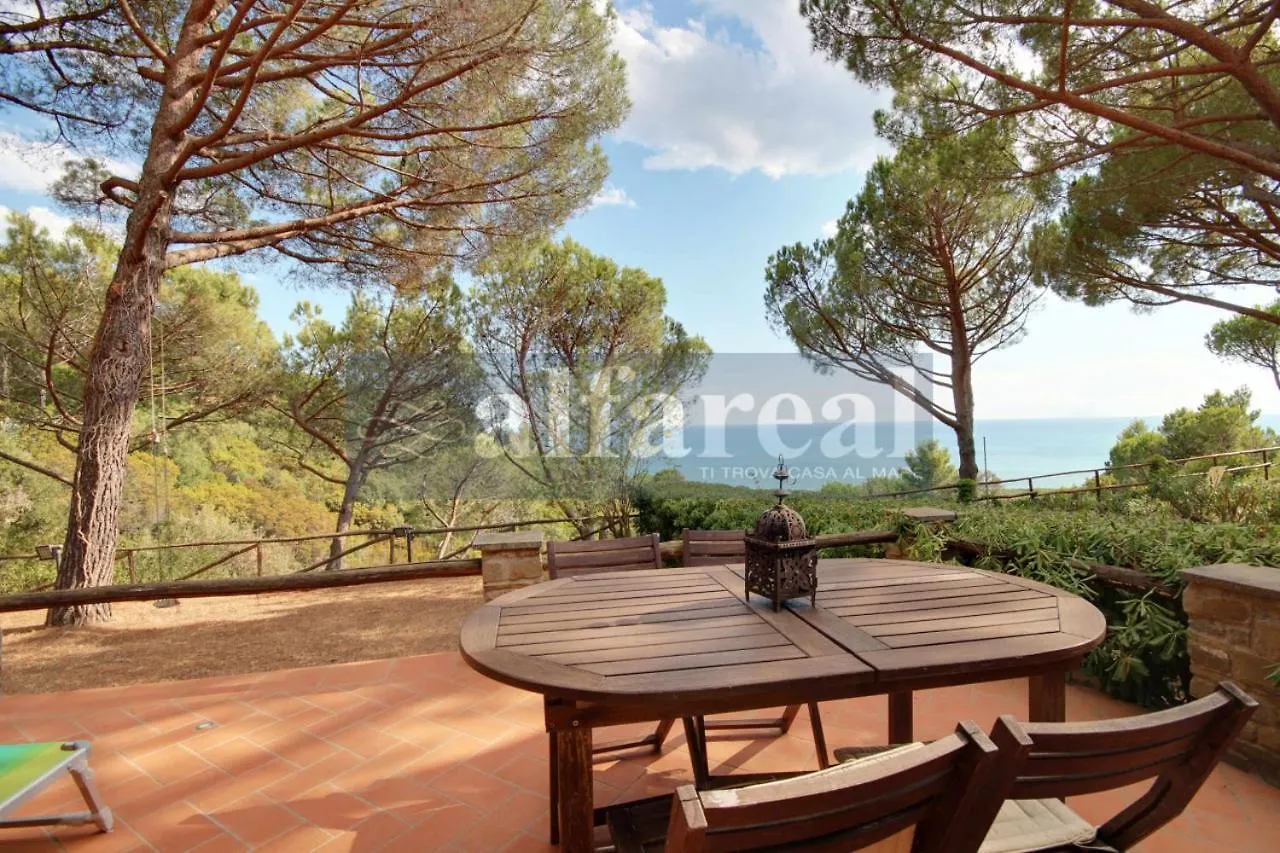 Villa Piemonte, 3 Camere, 3 Bagni, E Splendida Vista Mare! By Alfareal Castiglione della Pescaia 0*,  Italy